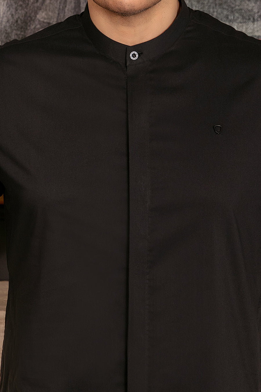 JET BLACK KURTA PAJAMA