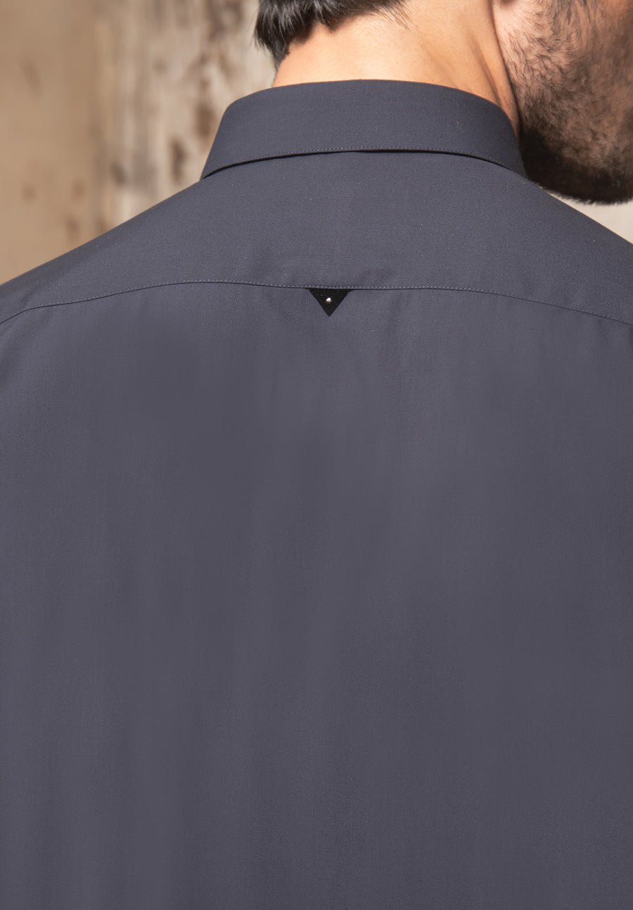 CHARCOAL BLUE KAMEEZ SHALWAR