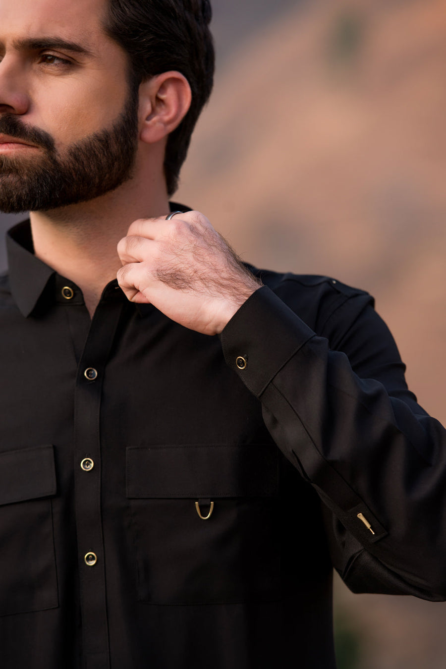 Black Designer kameez shalwar