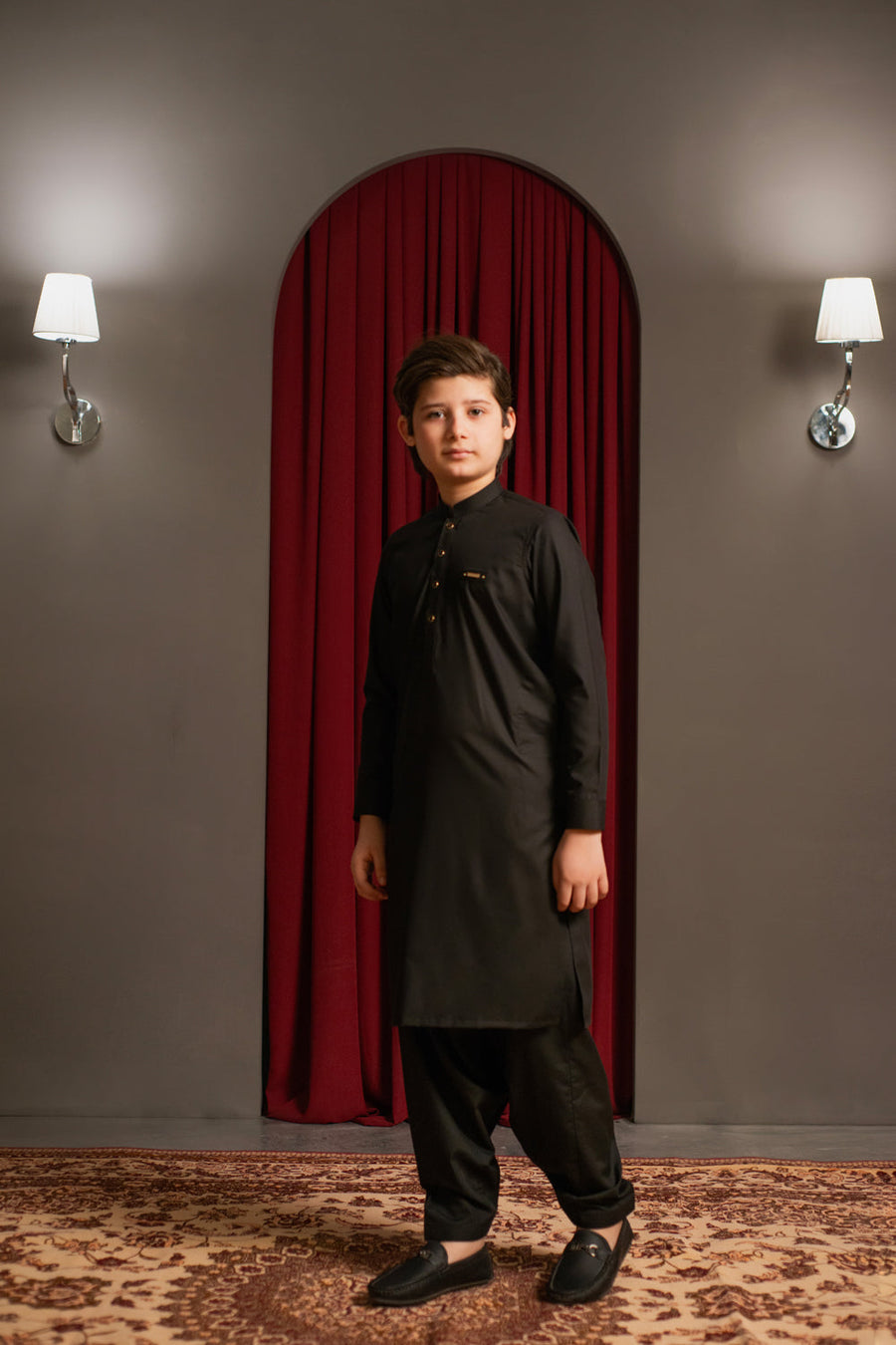Black Kameez Shalwar