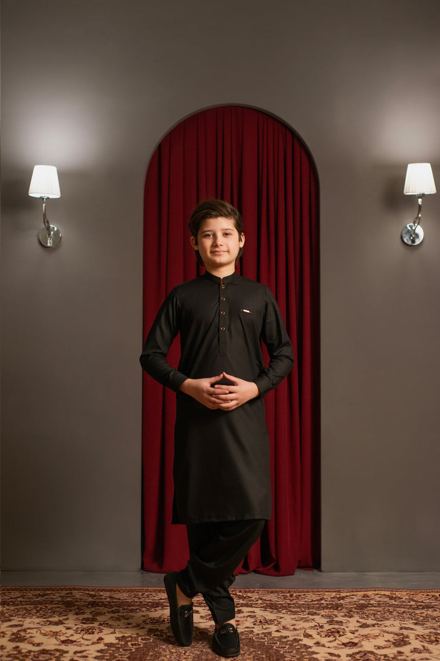 Black Kameez Shalwar