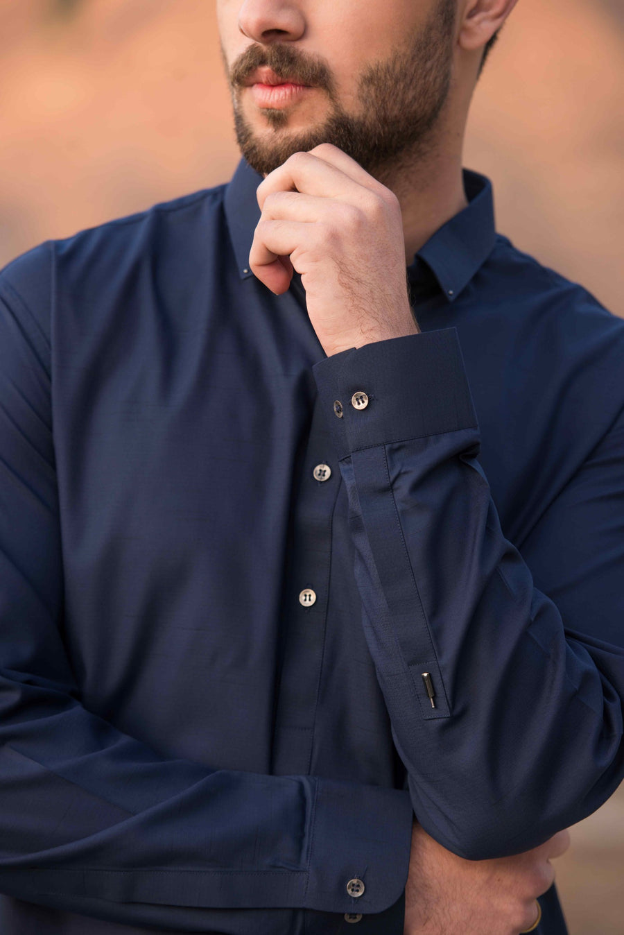 Midnight Blue Kameez Shalwar