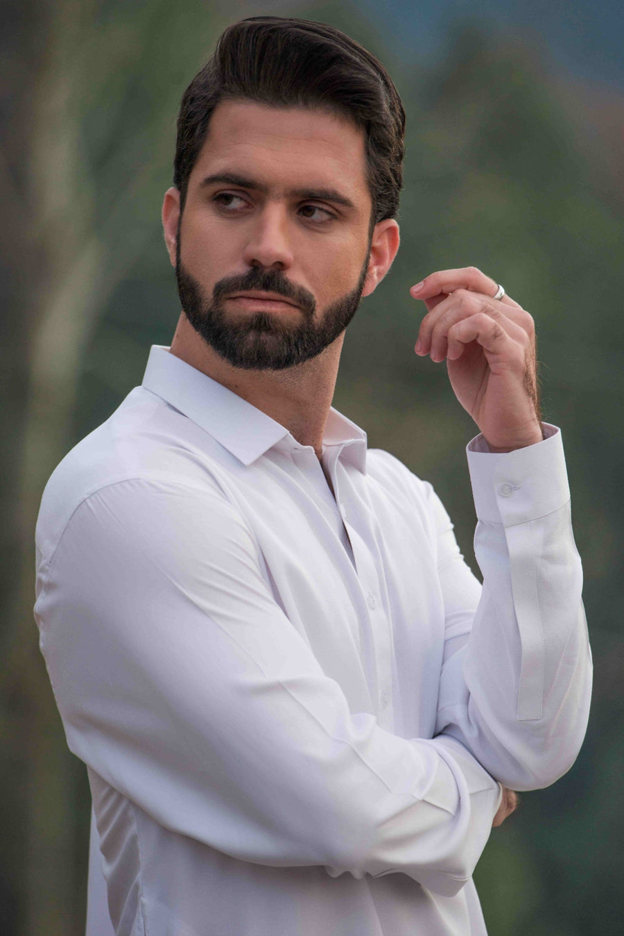 Classic White Kameez Shalwar