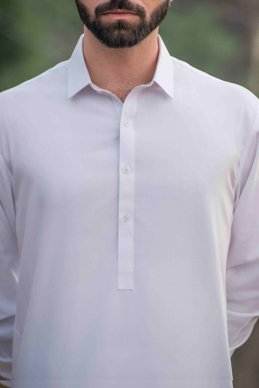 Classic White Kameez Shalwar
