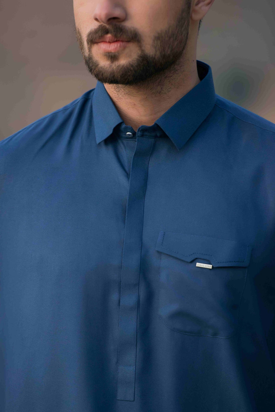 Blue Designer kameez Shalwar