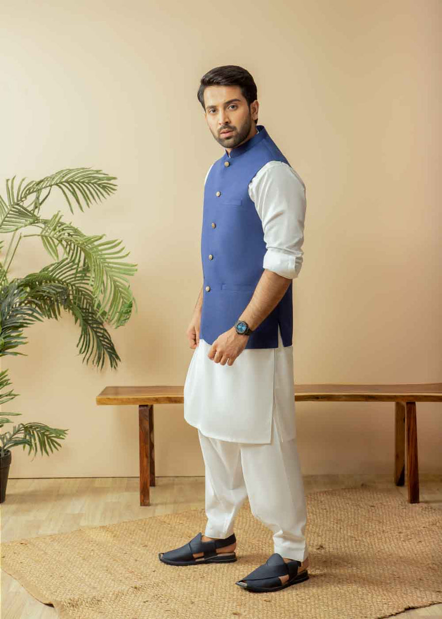 BLUE WAISTCOAT