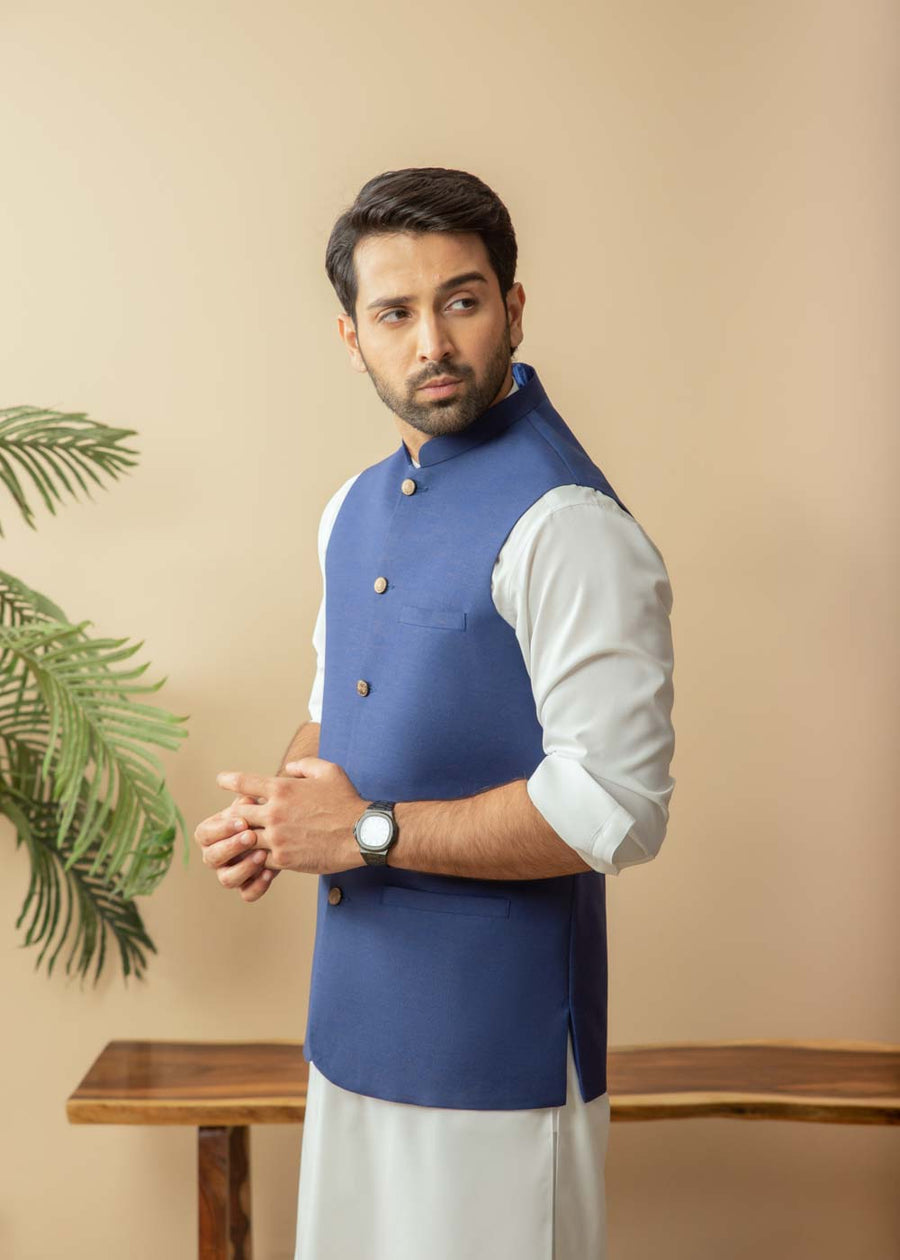 BLUE WAISTCOAT