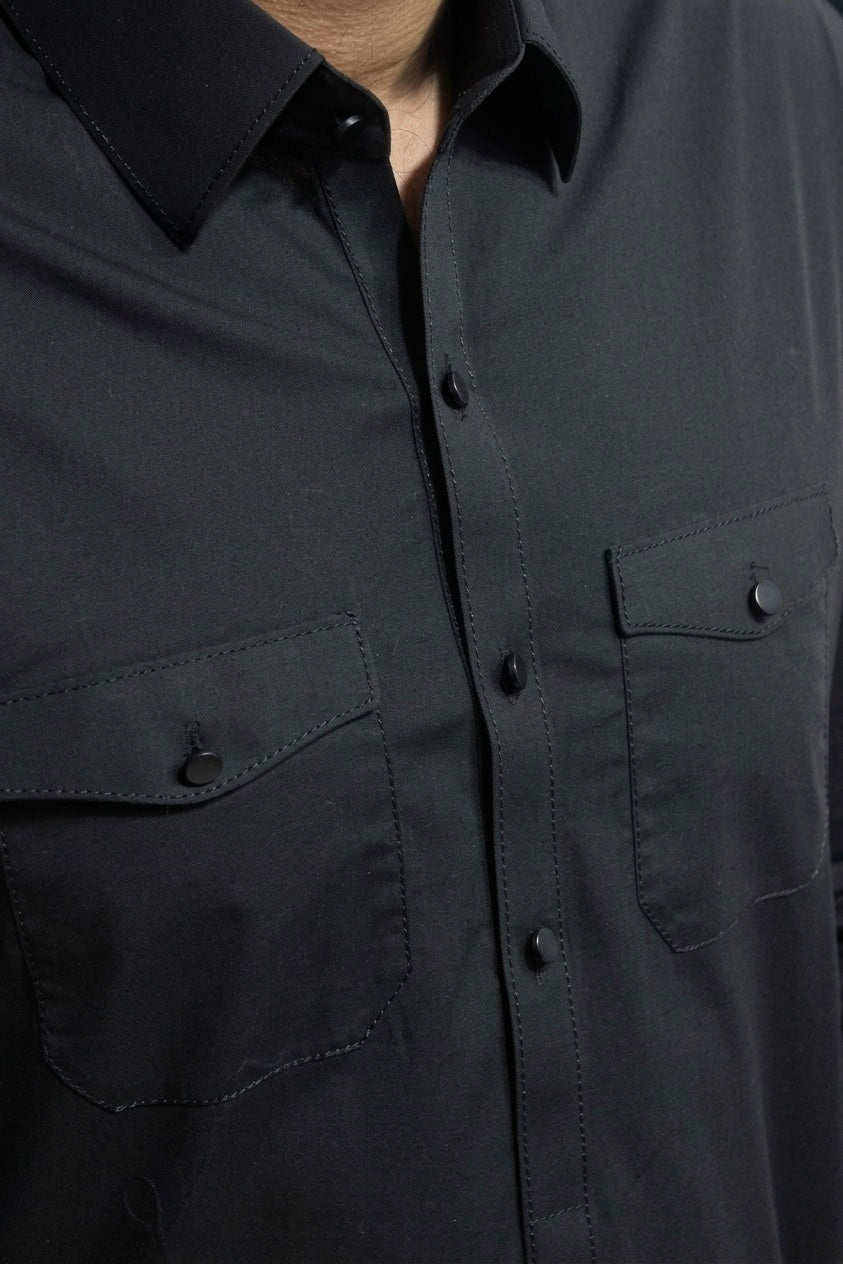 Jet Black Premium Kameez Shalwar