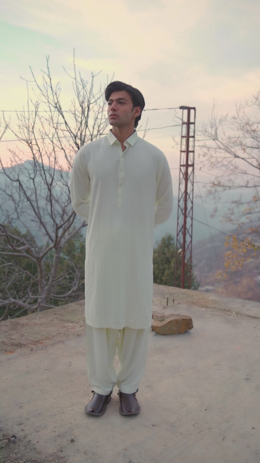 Mint Green Kameez Shalwar
