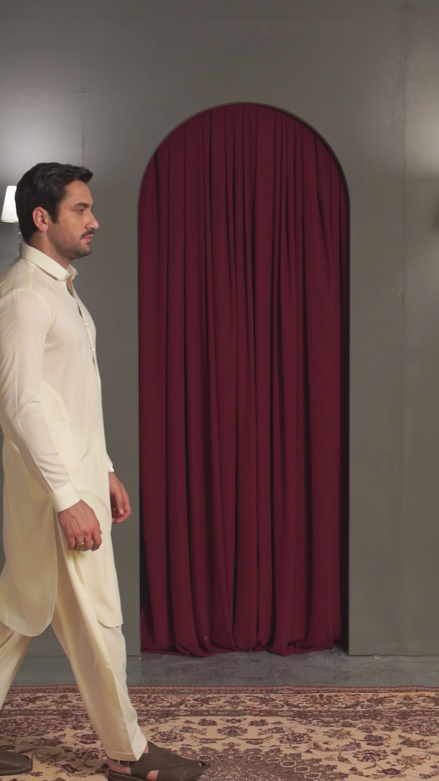 Boski Dobby Designer Kameez Shalwar